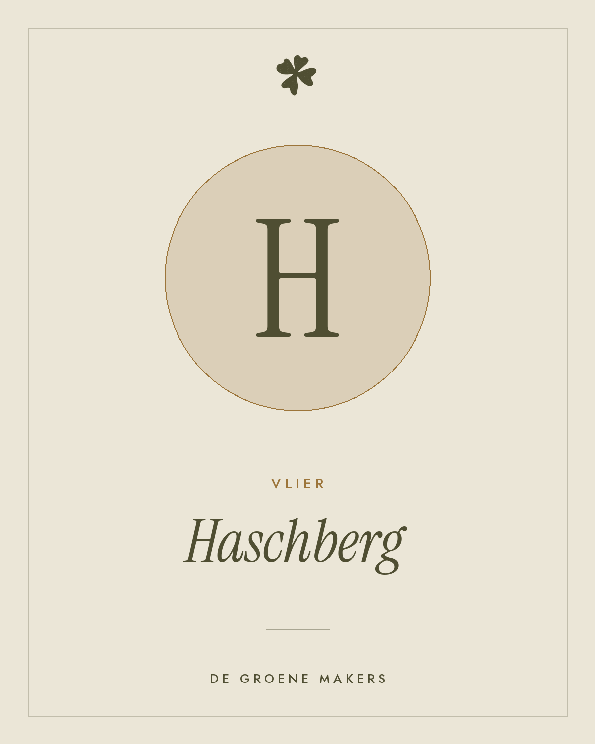 Vlier 'Haschberg' – De Groene Makers