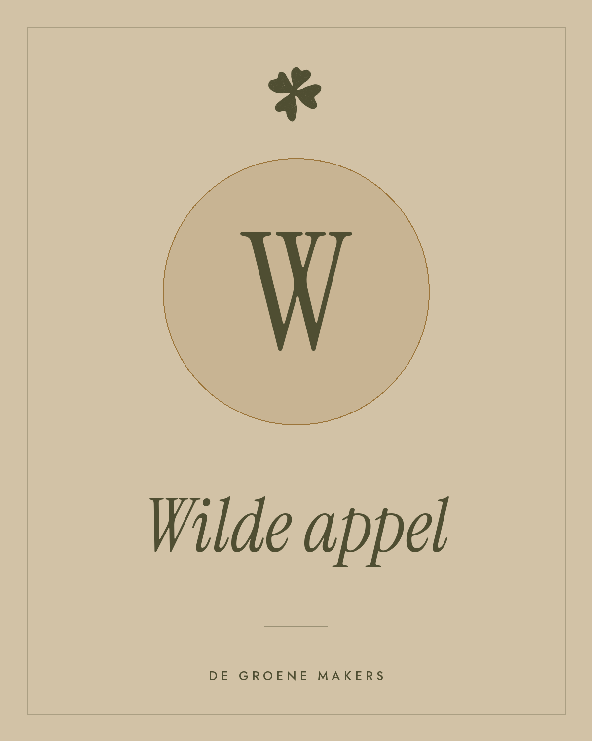 Wilde appel - De Groene Makers