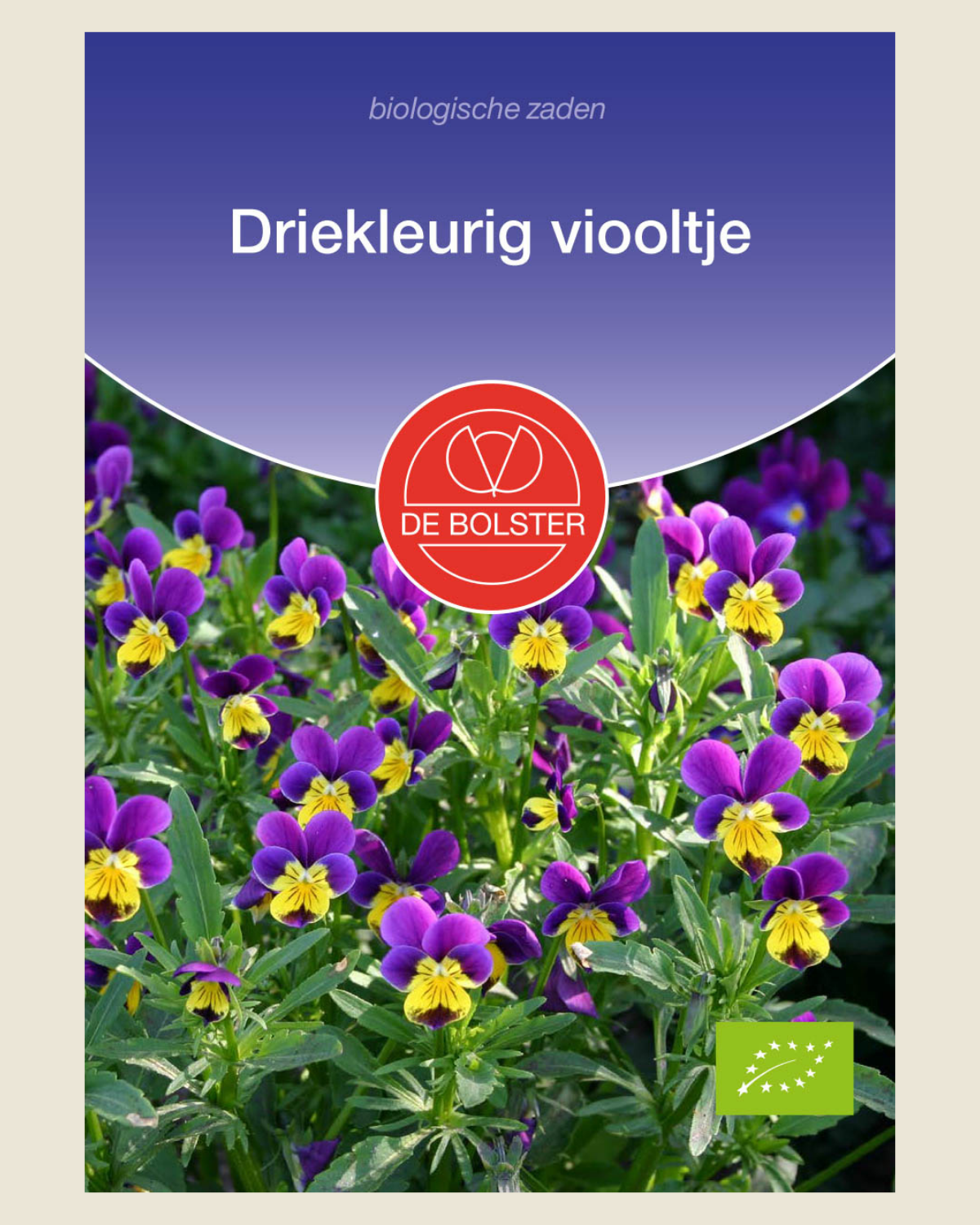 Driekleurig viooltje BIO