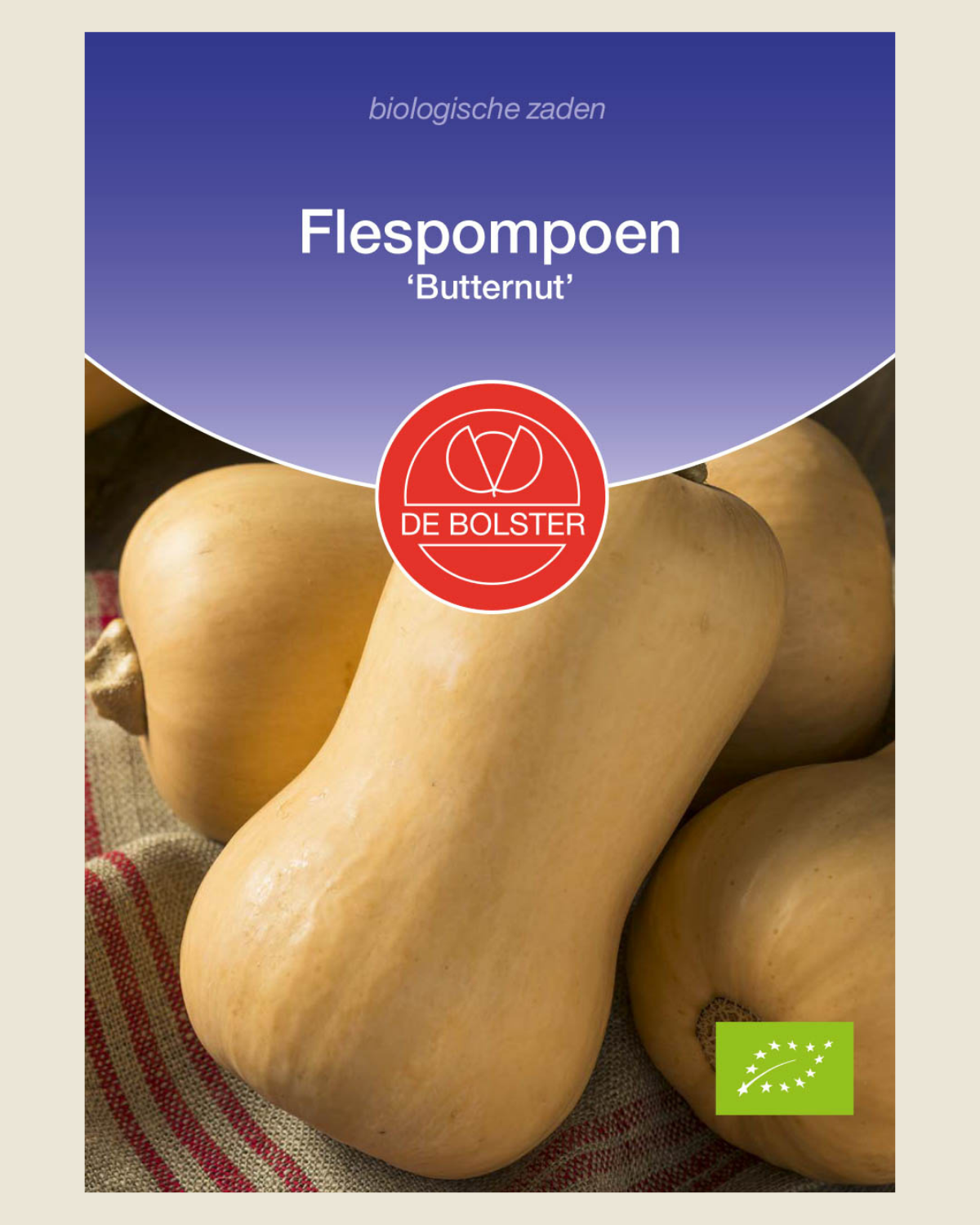 Flespompoen 'Butternut' BIO