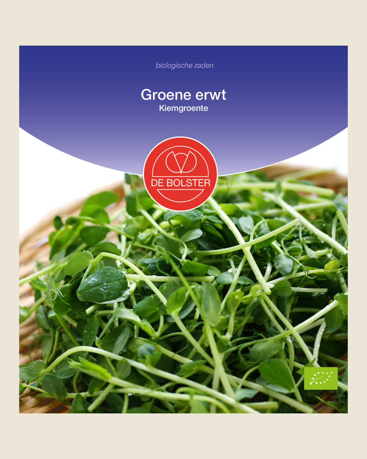 Groene erwt kiemgroente - De Groene Makers