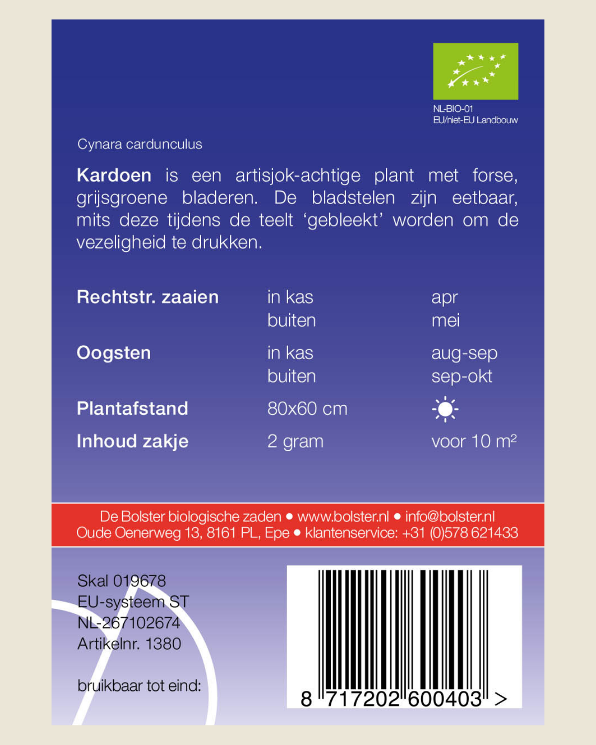 Kardoen BIO