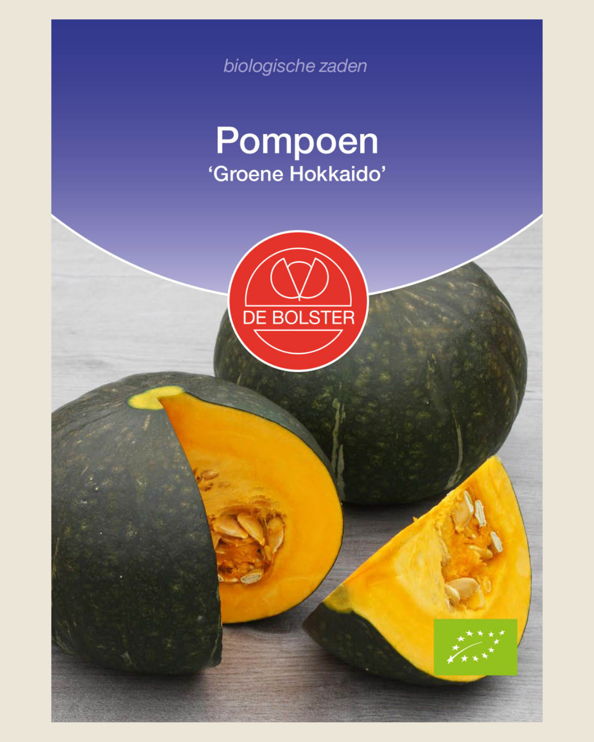 Pompoen 'Groene Hokkaido' BIO