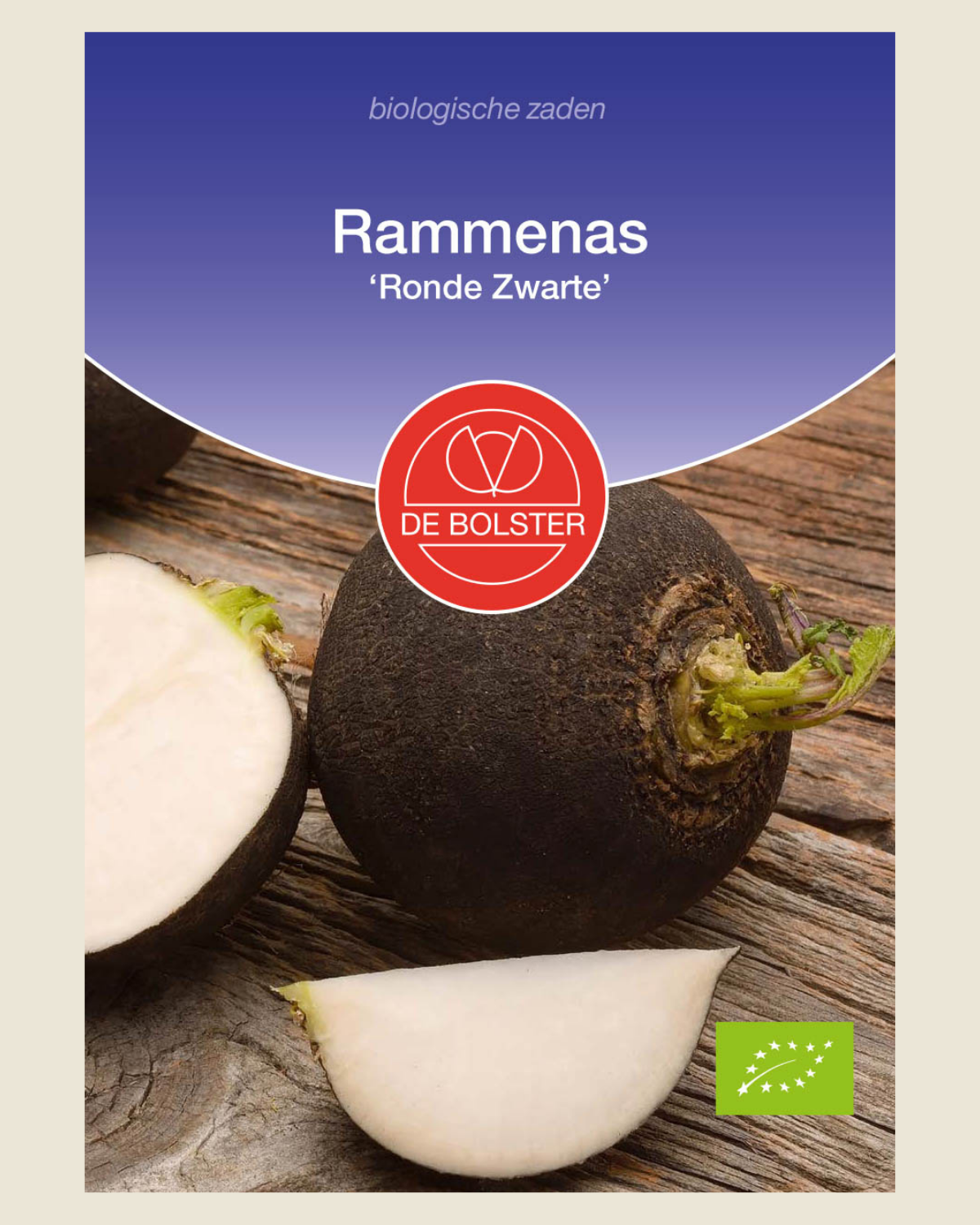 Rammenas 'Ronde Zwarte' BIO