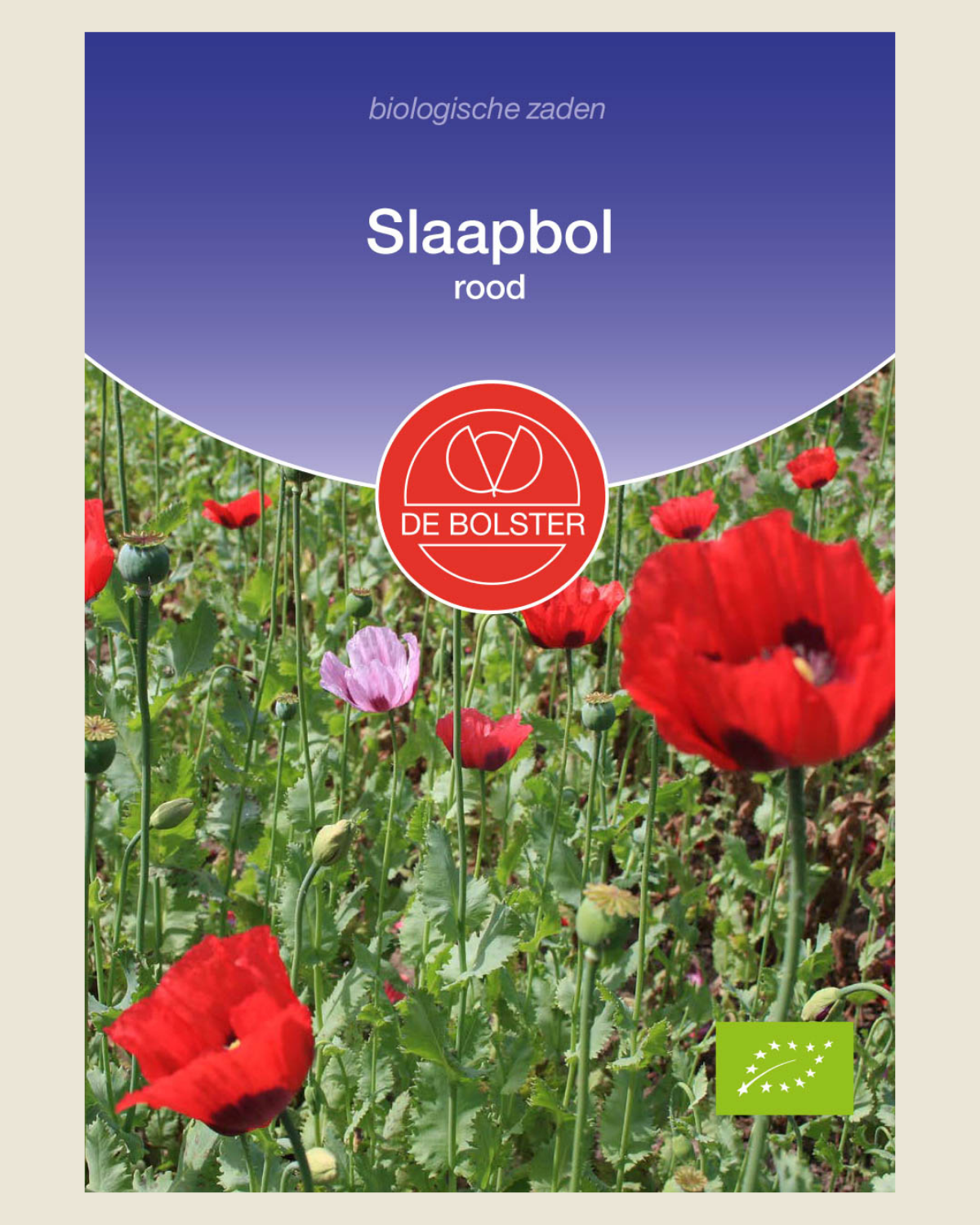 Slaapbol, rood BIO