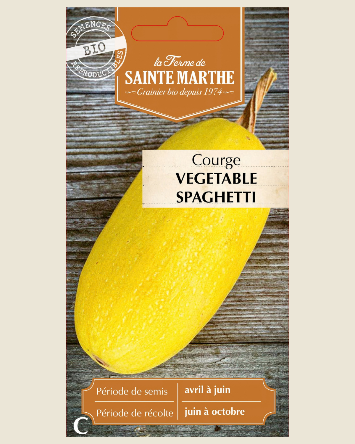 Spaghettipompoen BIO zakje - De Groene Makers