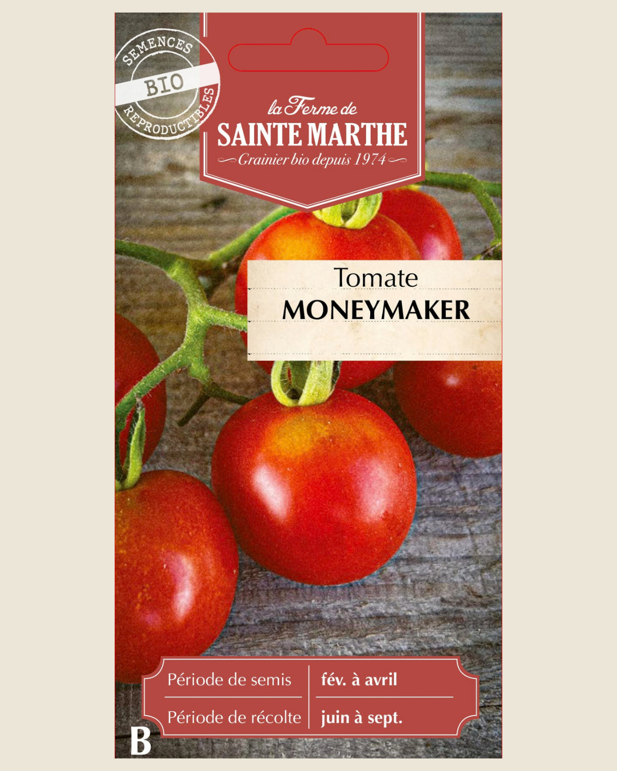 Tomaat 'Moneymaker' BIO zakje - De Groene Makers