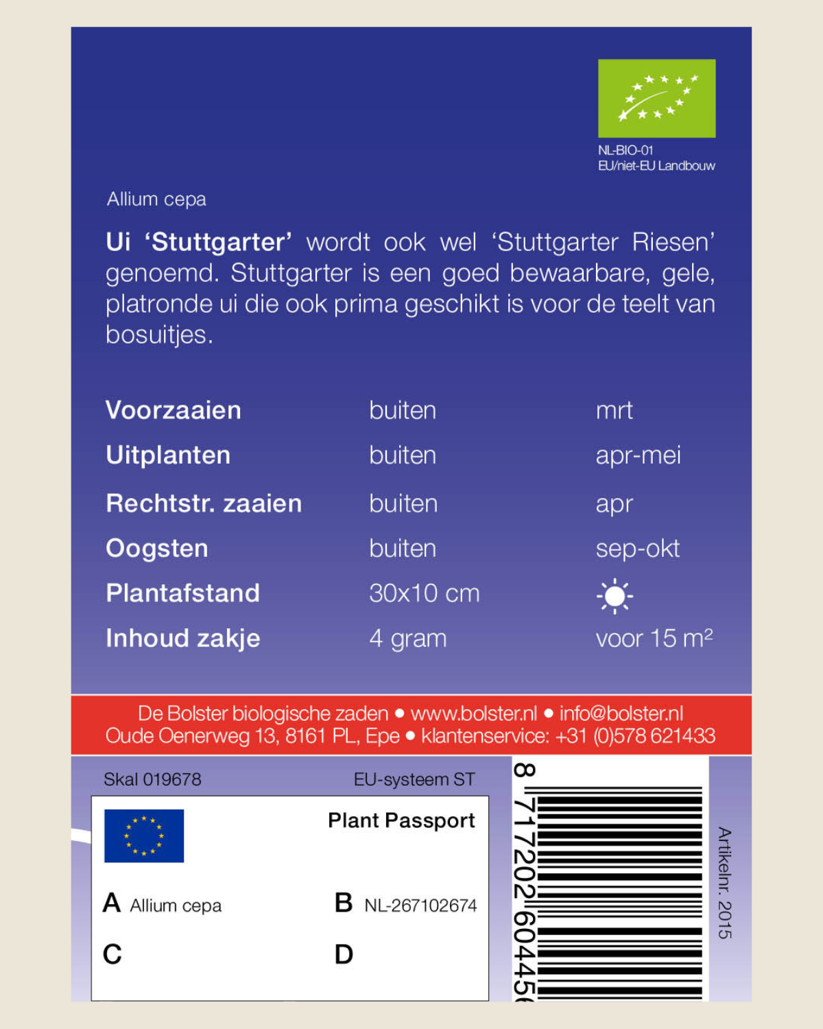 Ui 'Stuttgarter' BIO