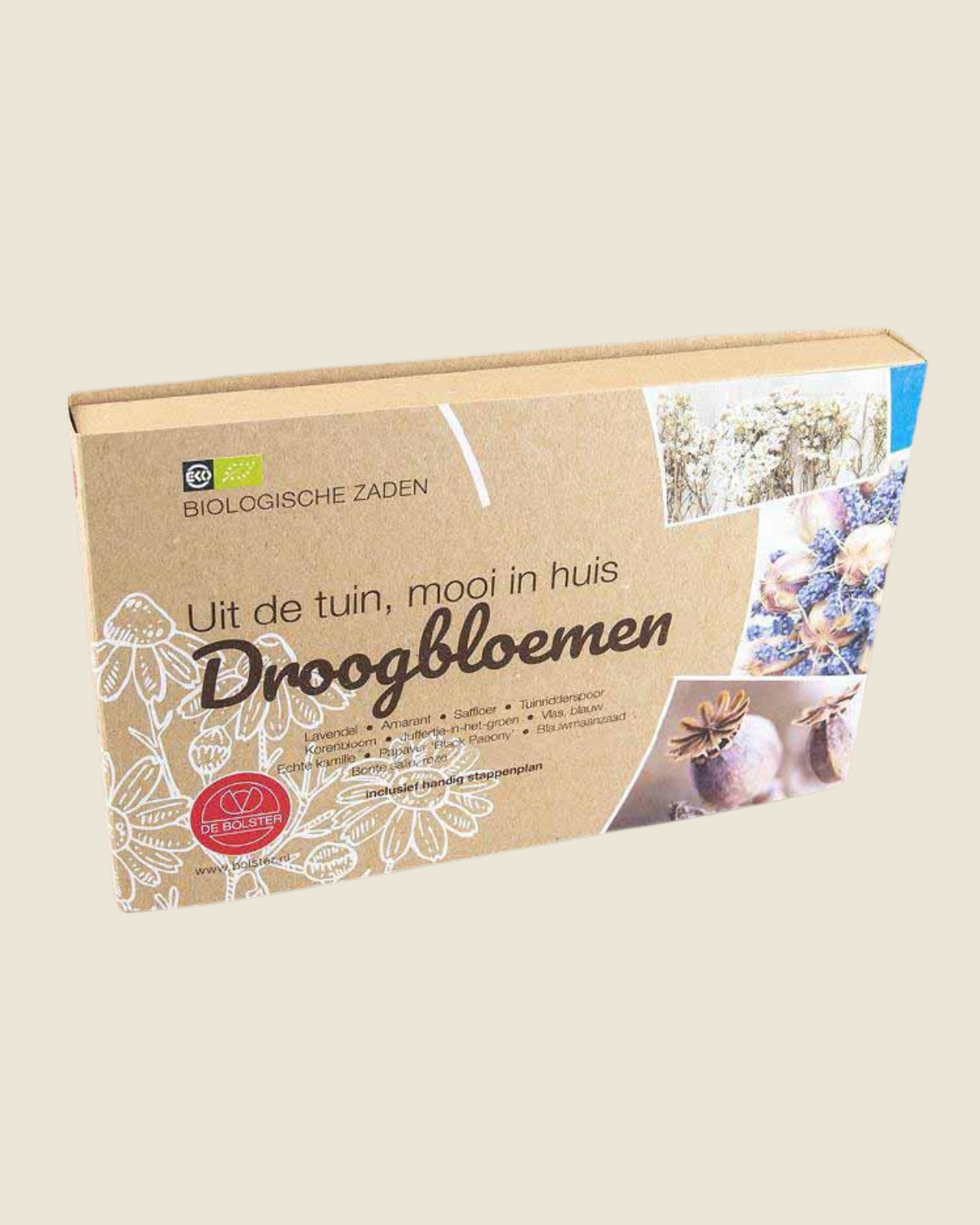 Zadenpakket 'Droogbloemen uit de tuin' BIO