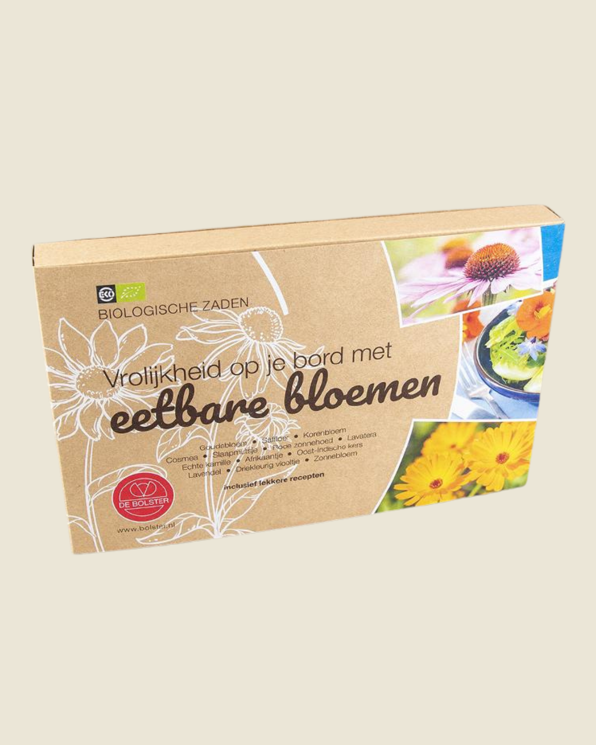 Zadenpakket 'Eetbare bloemen' BIO