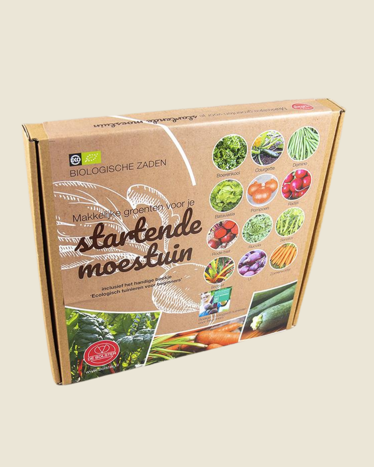 Zadenpakket 'Startende moestuin' BIO