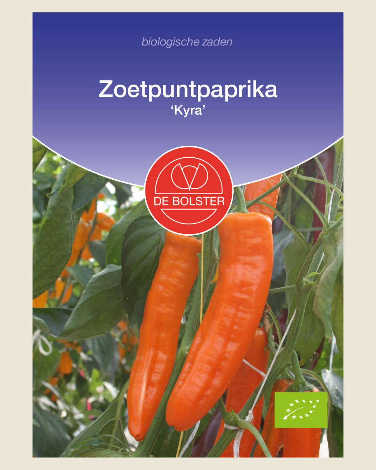 Zoetpuntpaprika 'Kyra' BIO