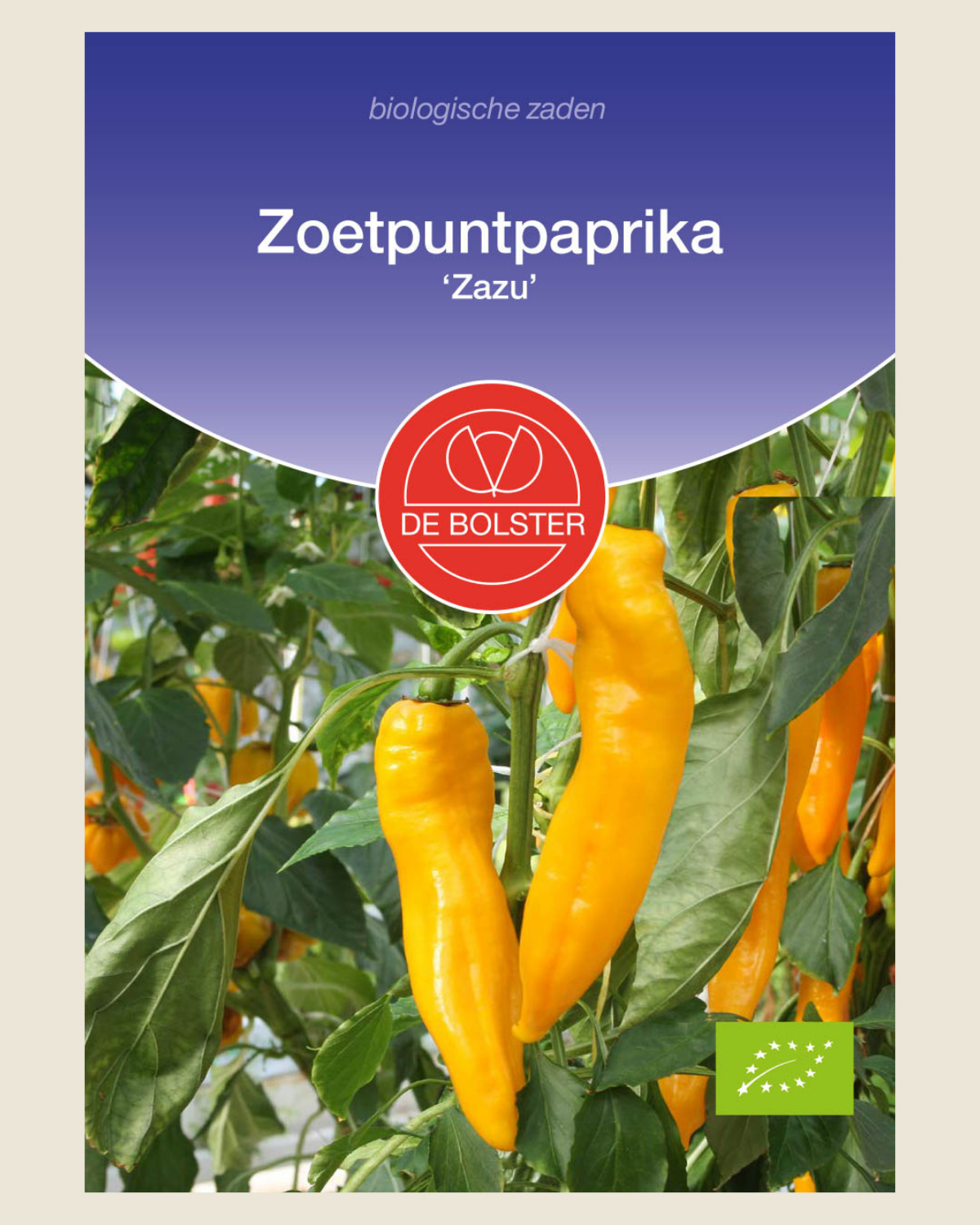 Zoetpuntpaprika 'Zazu' BIO